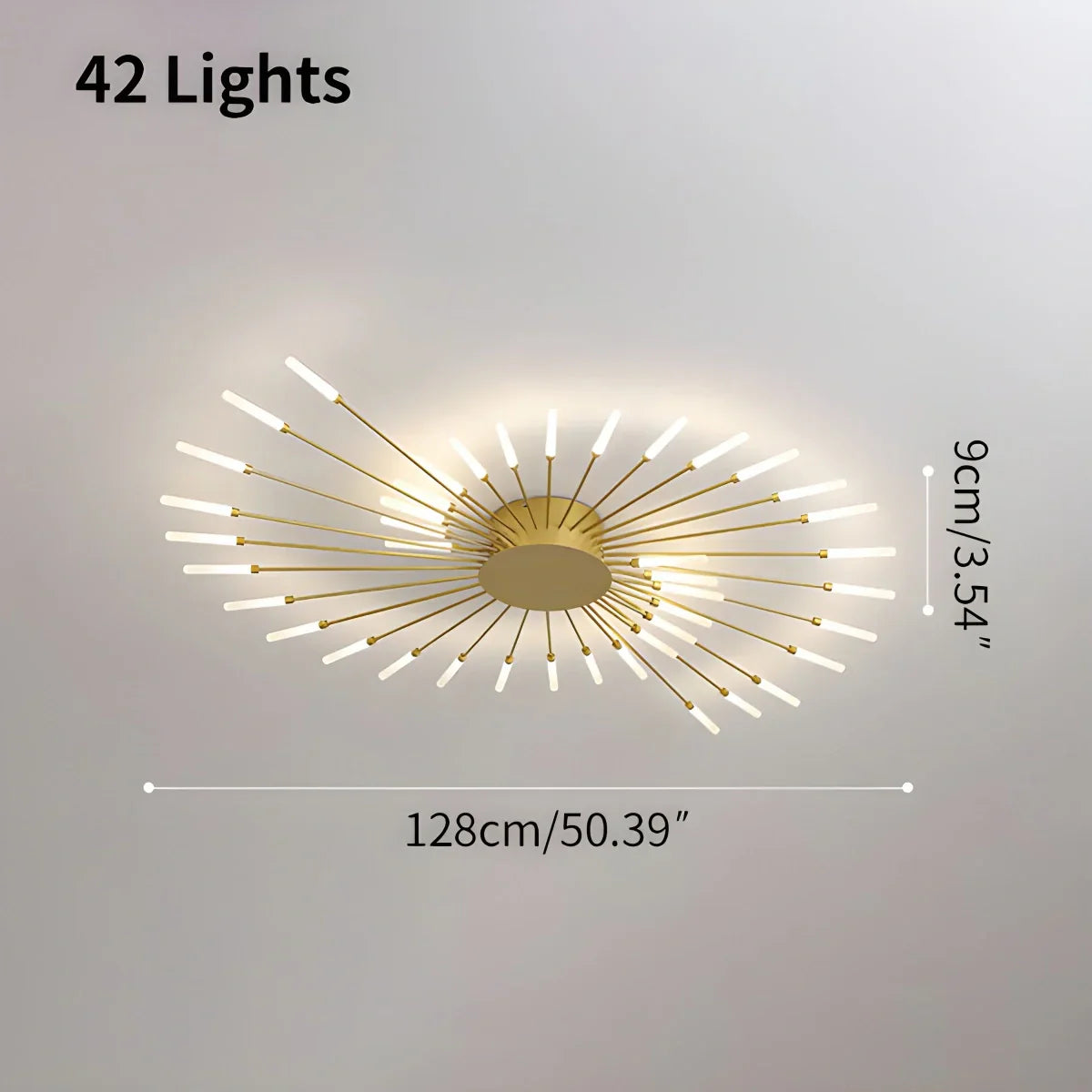 Modern LED Ceiling Lamp - Spiral Light Fixture