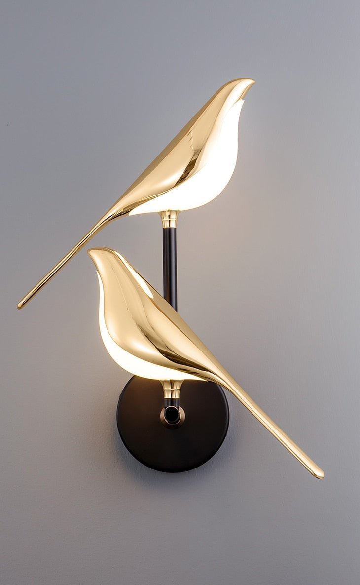 Wall Lamp in the Shape of Birds