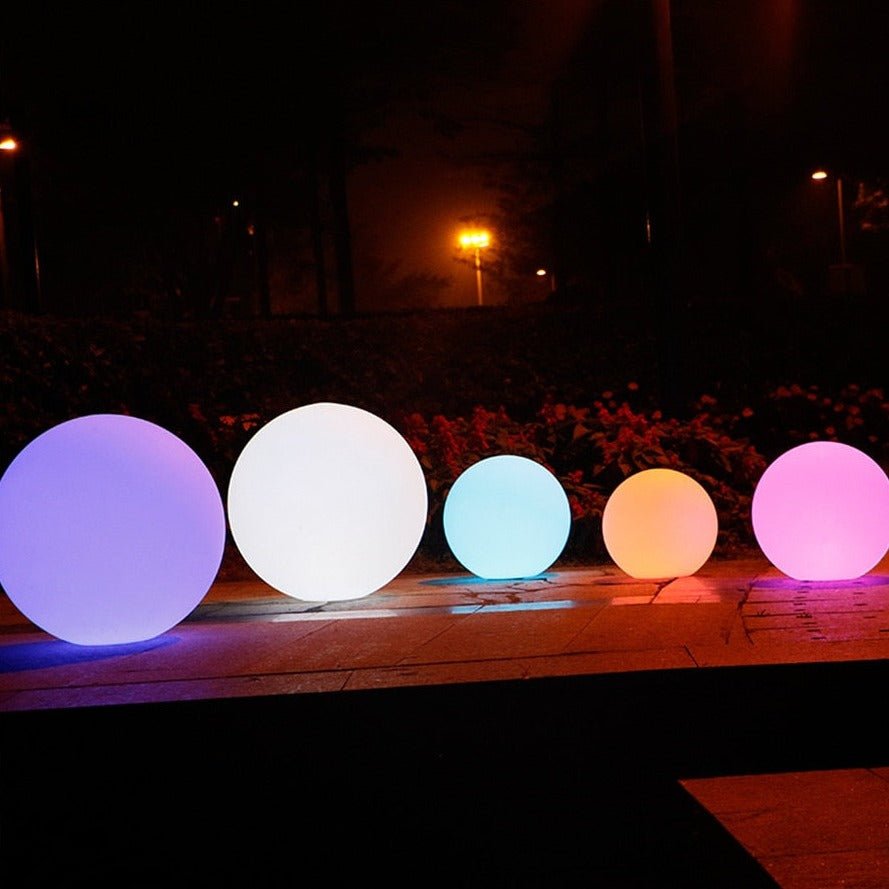 Outdoor Garden Sphere Lamps