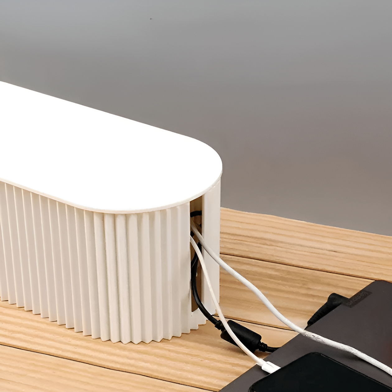 Minimalist Cable Box in Macaron Style