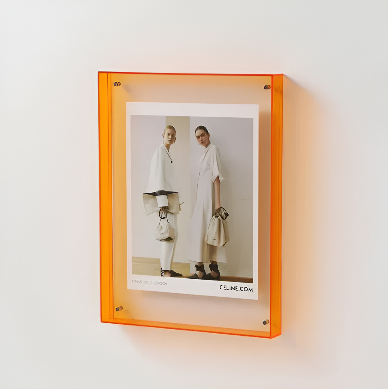 Modern Acrylic Photo Frame – Borderless Transparent Picture Frame