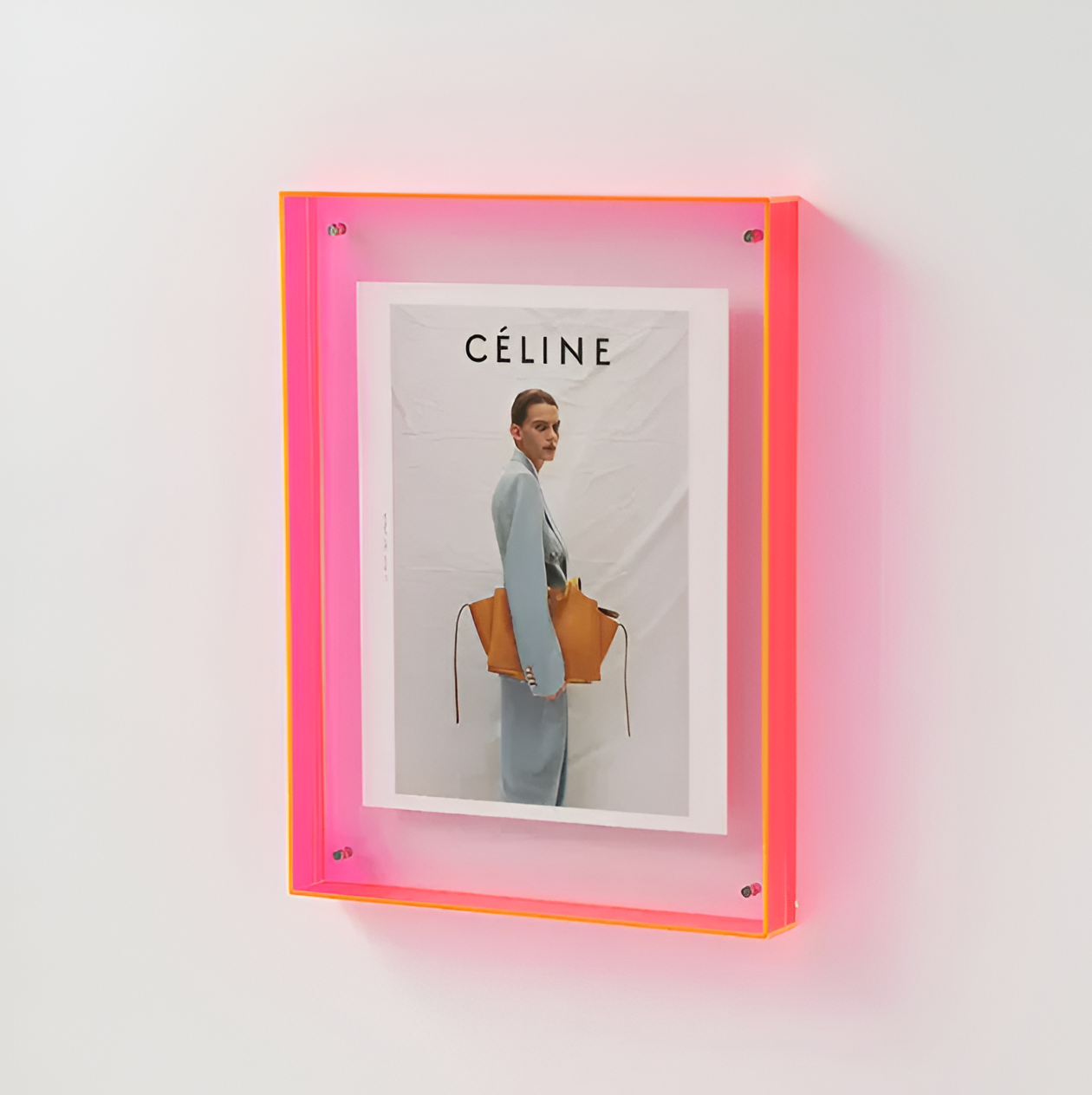 Modern Acrylic Photo Frame – Borderless Transparent Picture Frame