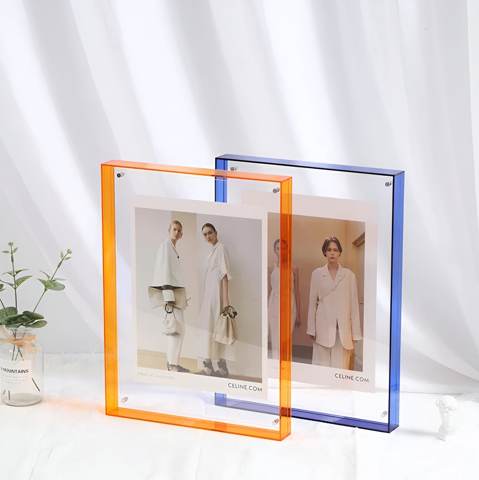 Modern Acrylic Photo Frame – Borderless Transparent Picture Frame