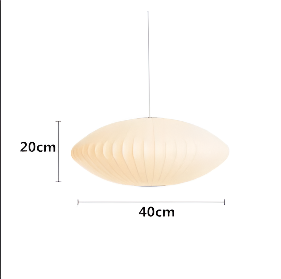 Bubble Fabric Pendant Light Modern Design