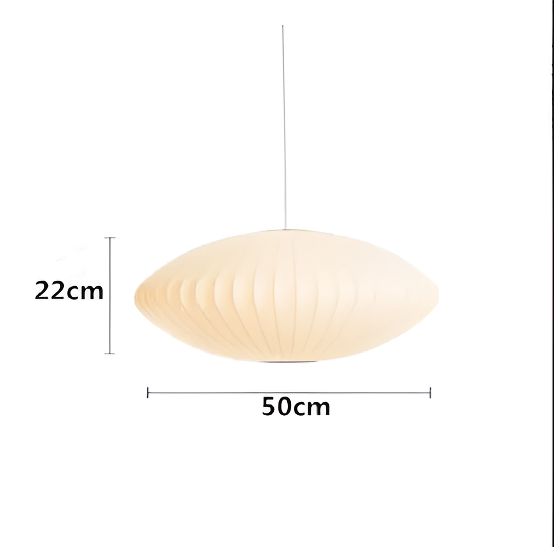 Bubble Fabric Pendant Light Modern Design