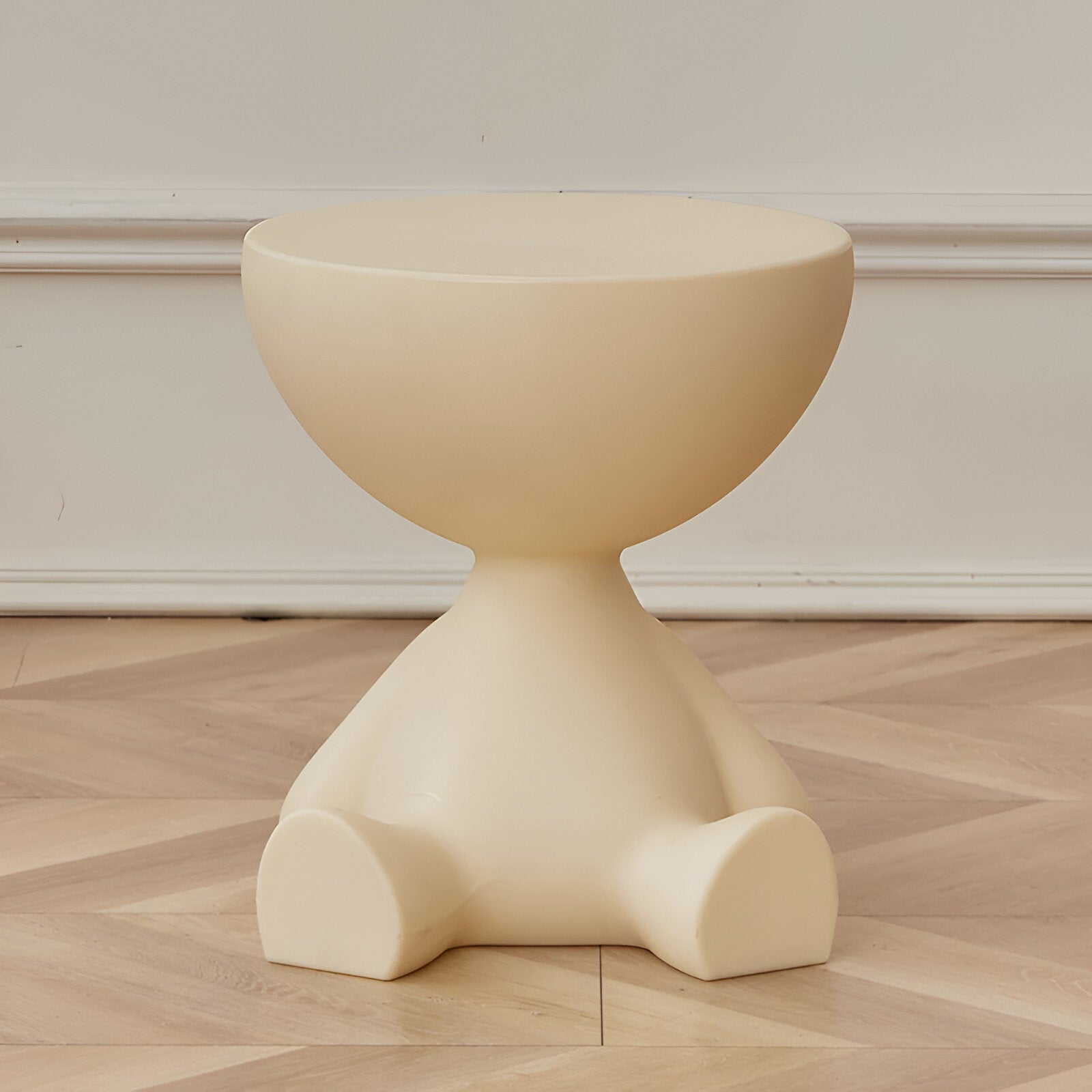 Modern Round Coffee Table – Minimalist Circular Sofa Table