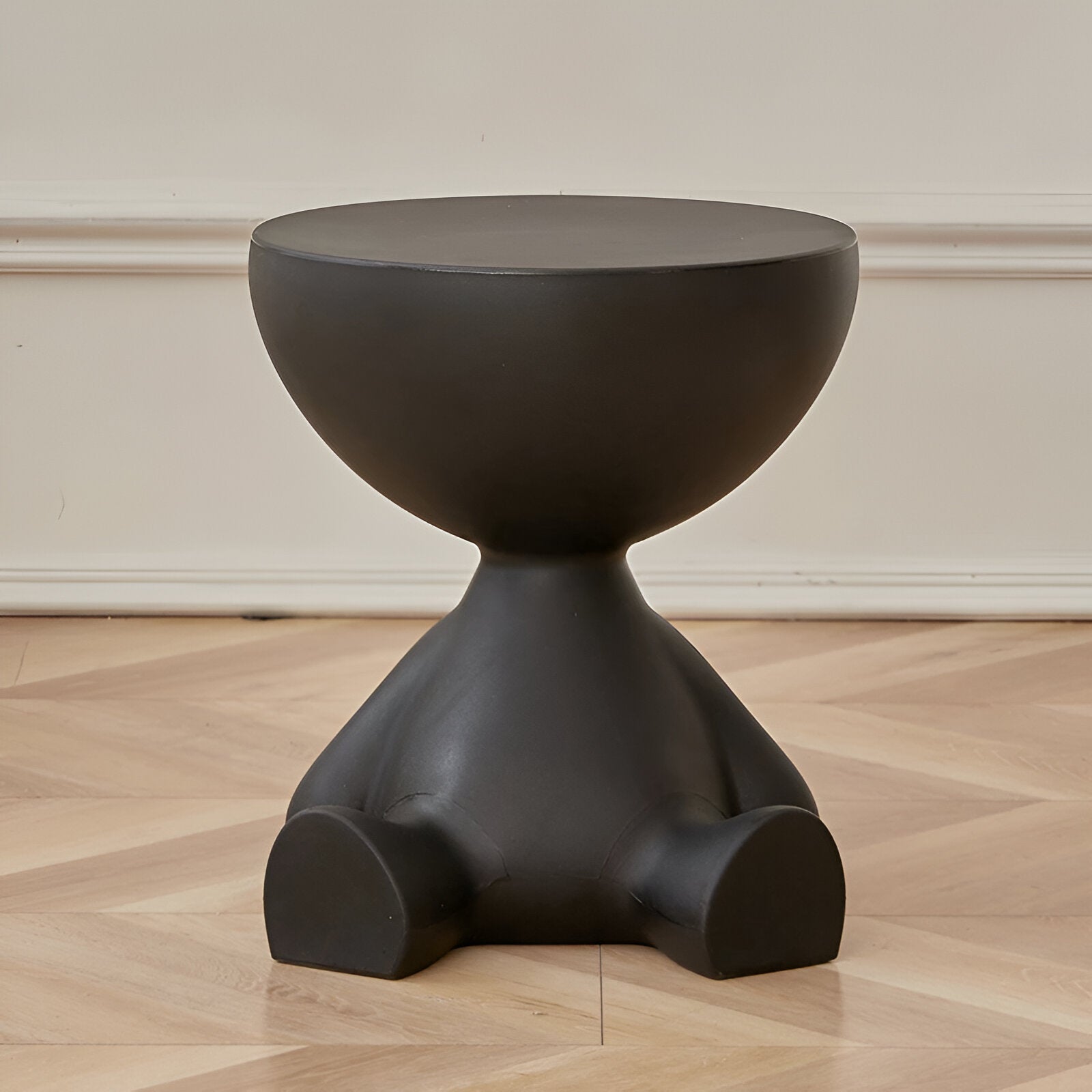 Modern Round Coffee Table – Minimalist Circular Sofa Table