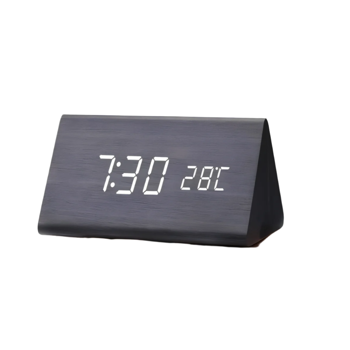 Digital LED Alarm Clock in Plastic