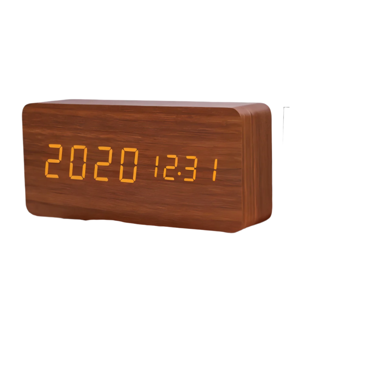 Digital LED Alarm Clock in Plastic