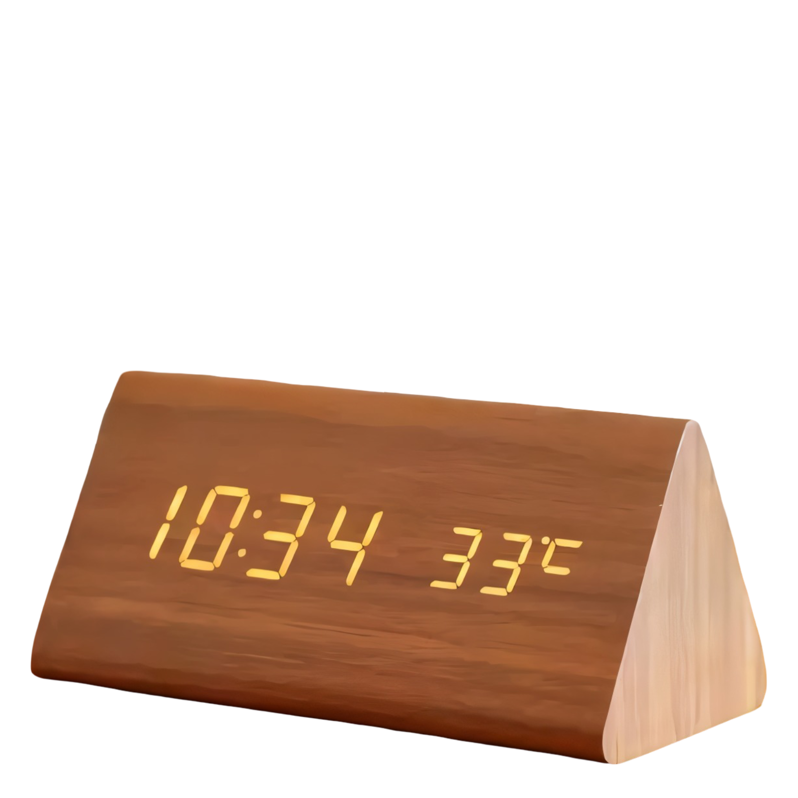 Digital LED Alarm Clock in Plastic