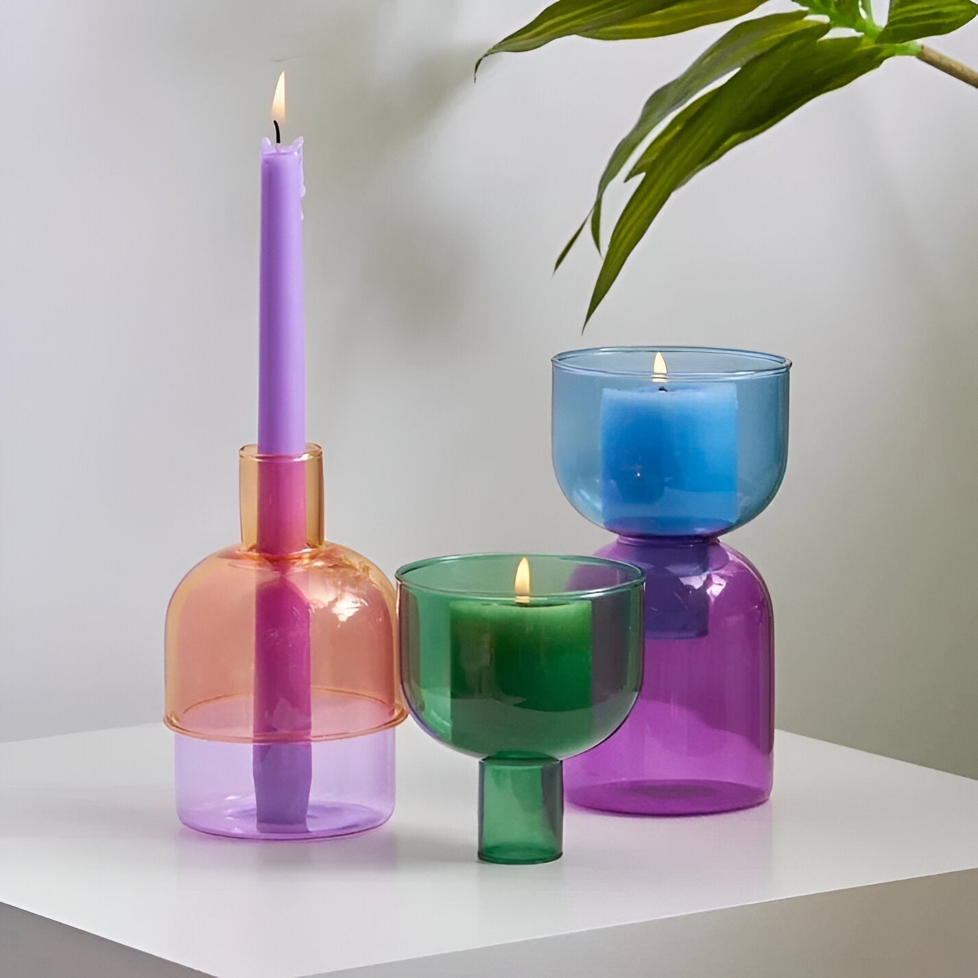 Modern Multifunctional Candle Holder in Cylindrical Shape
