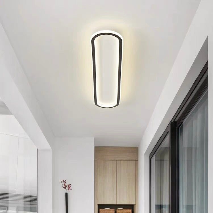 Modern Round LED Ceiling Lamp - Flush Mount Panel Light