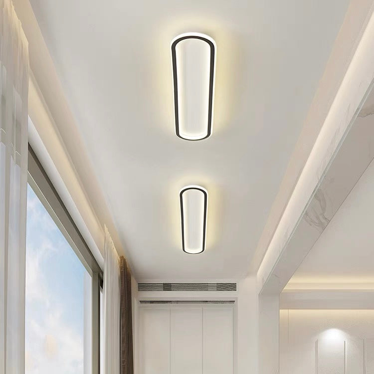 Modern Round LED Ceiling Lamp - Flush Mount Panel Light