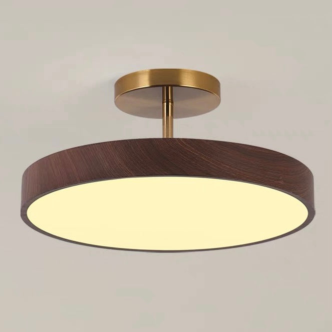 Low-Profile Circular Ceiling Light – 24W Integrated LED Luminaire
