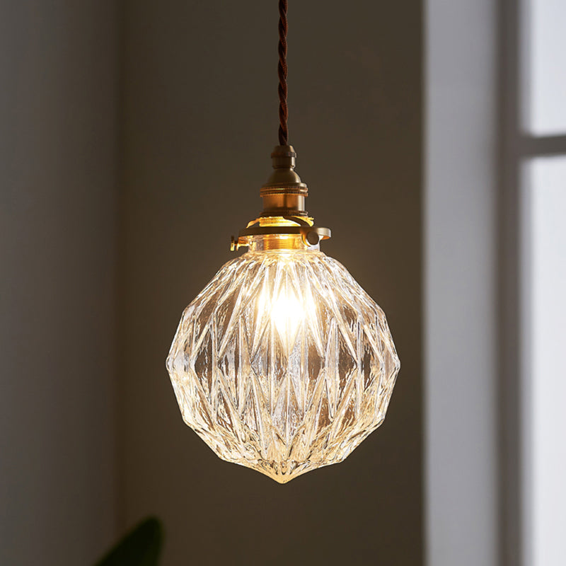 Modern Globe Pendant Lamp - Round Hanging Ceiling Light