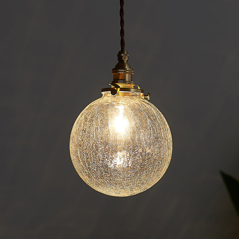 Modern Globe Pendant Lamp - Round Hanging Ceiling Light