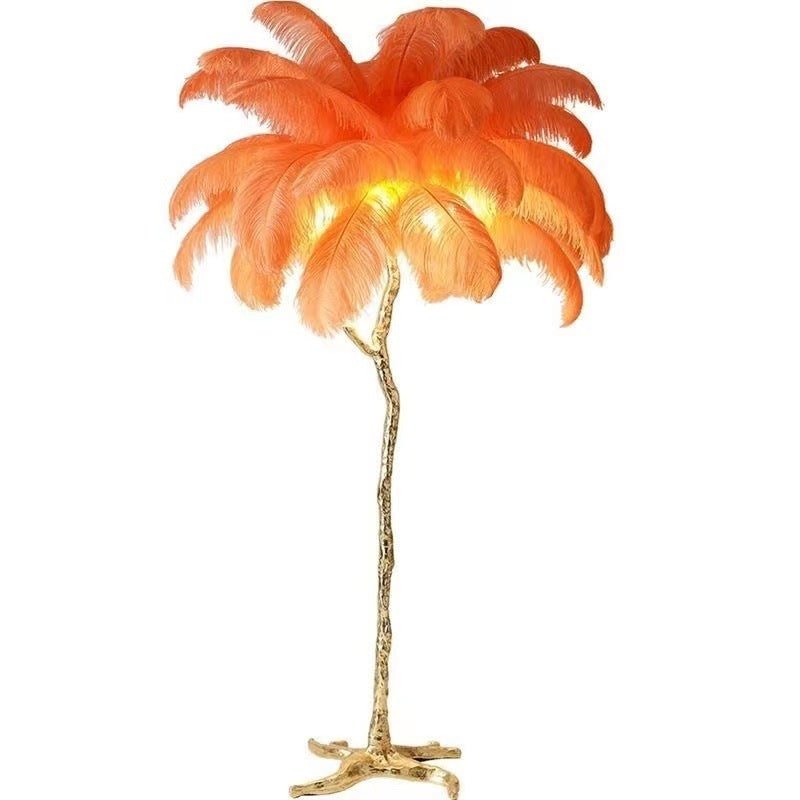 Ostrich Style Floor Lamp - Elegant Standing Light