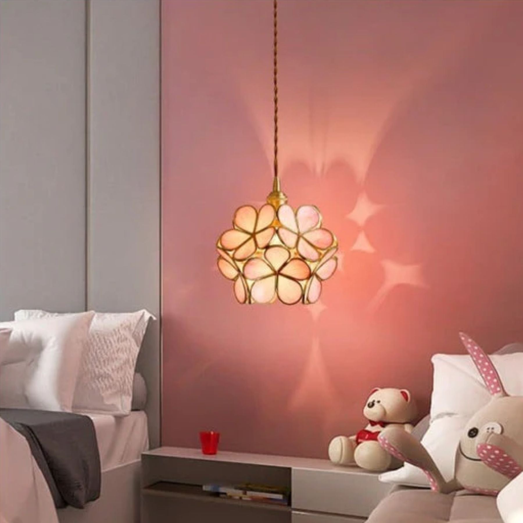 Floyem Modern Floral Pendant Light
