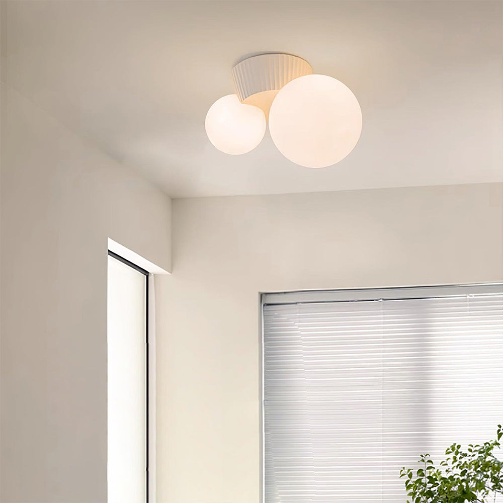 Modern Round Ceiling Light – Flush Mount LED Fixture