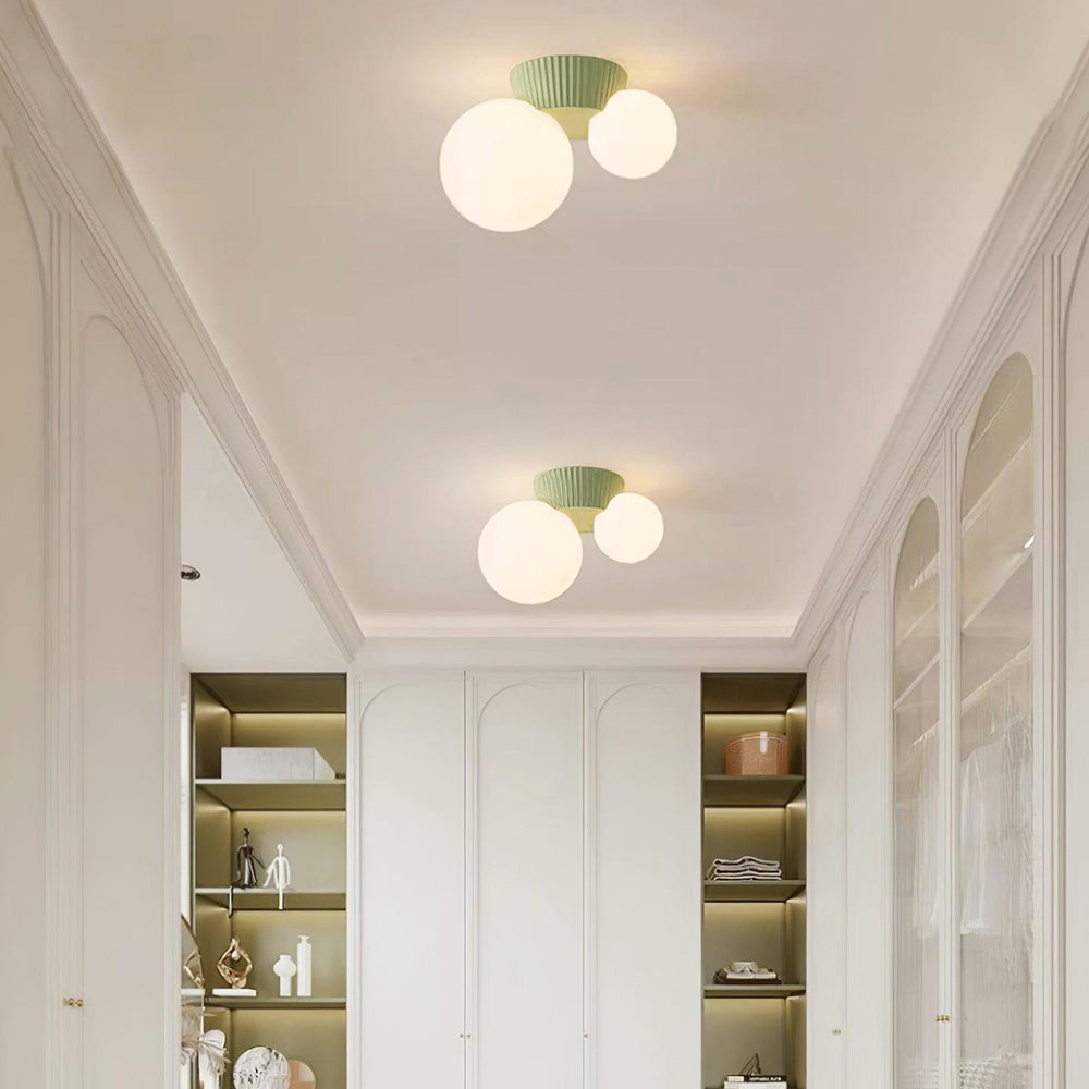 Modern Round Ceiling Light – Flush Mount LED Fixture