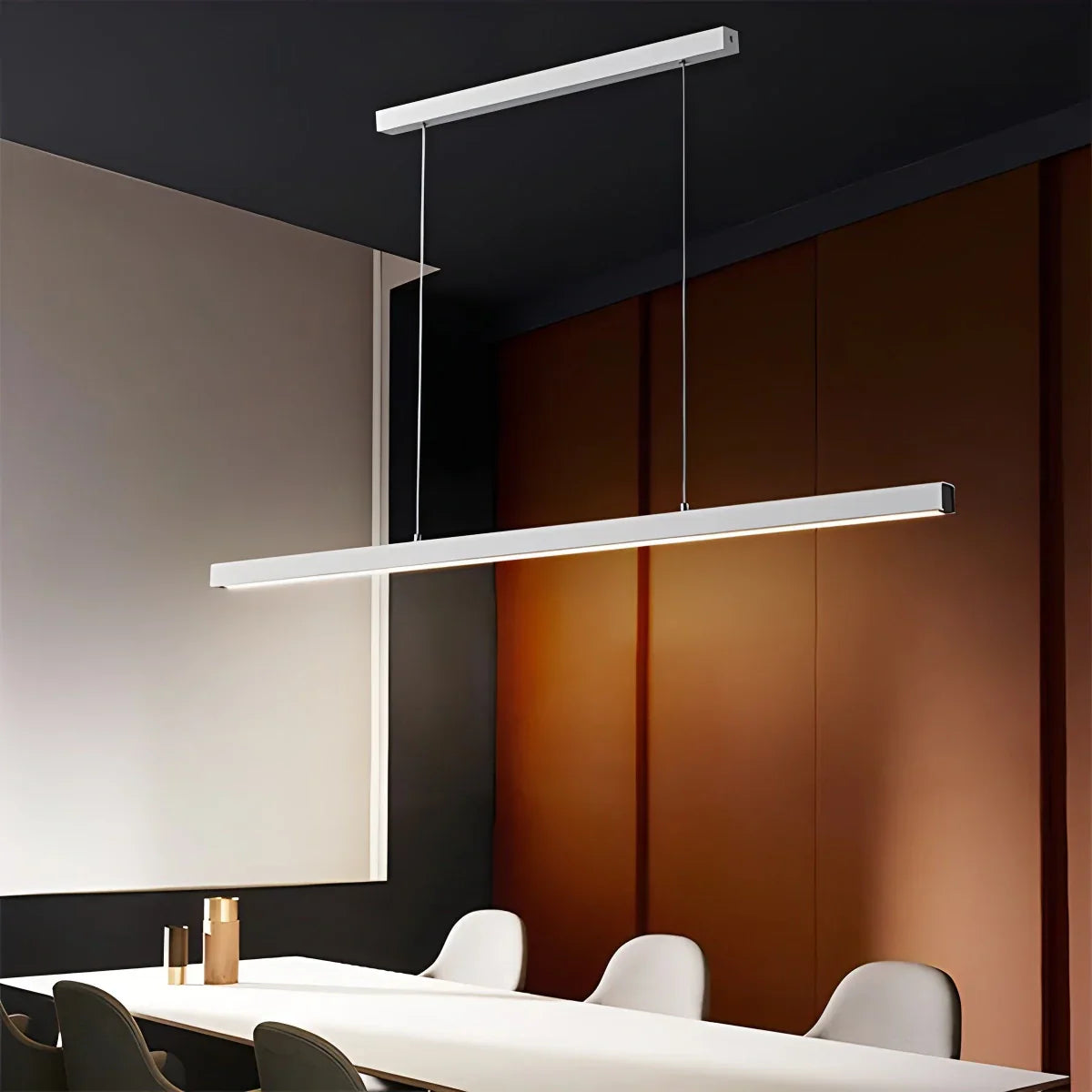 Linear Minimalistic Pendant Light