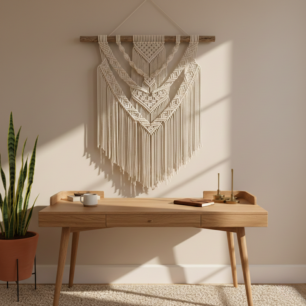 Macramé Woven Wall Hanging