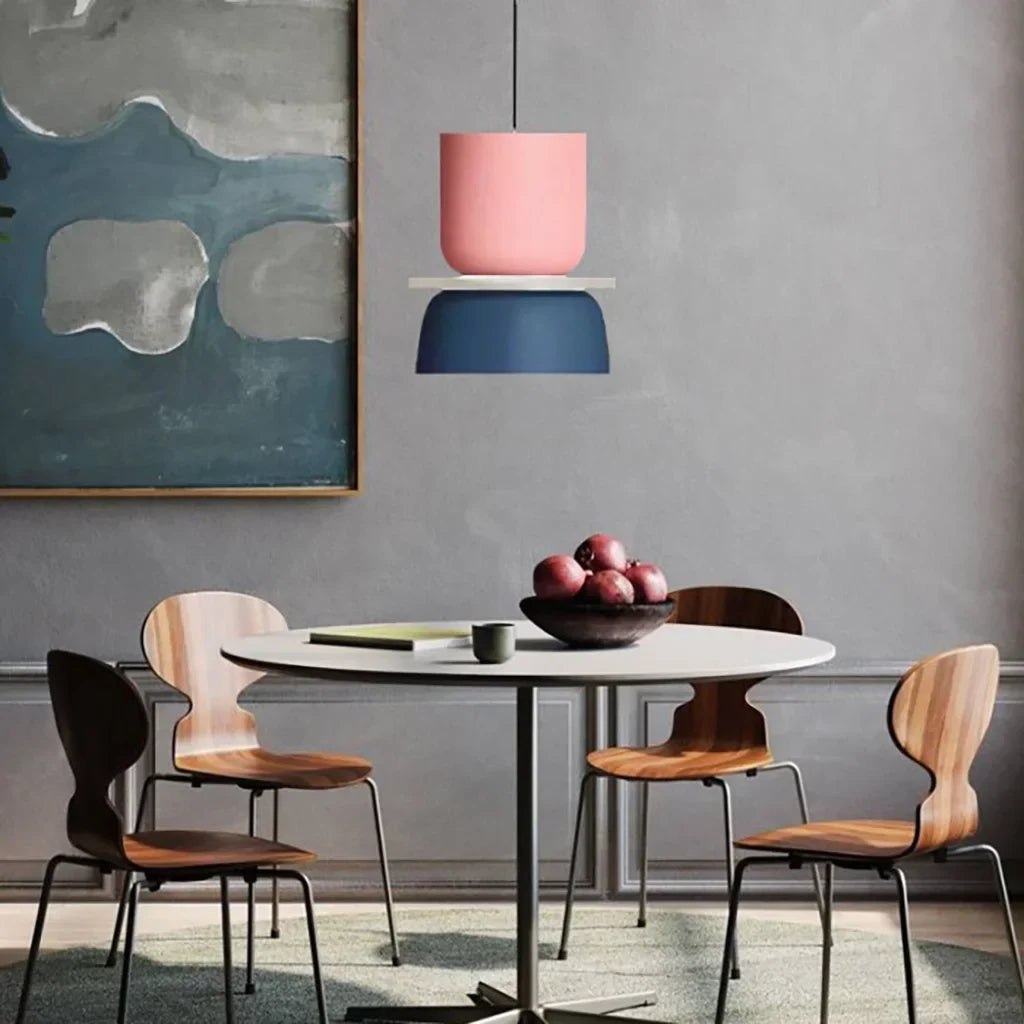 Colourfull Bowl Scandinavian Pendant Light