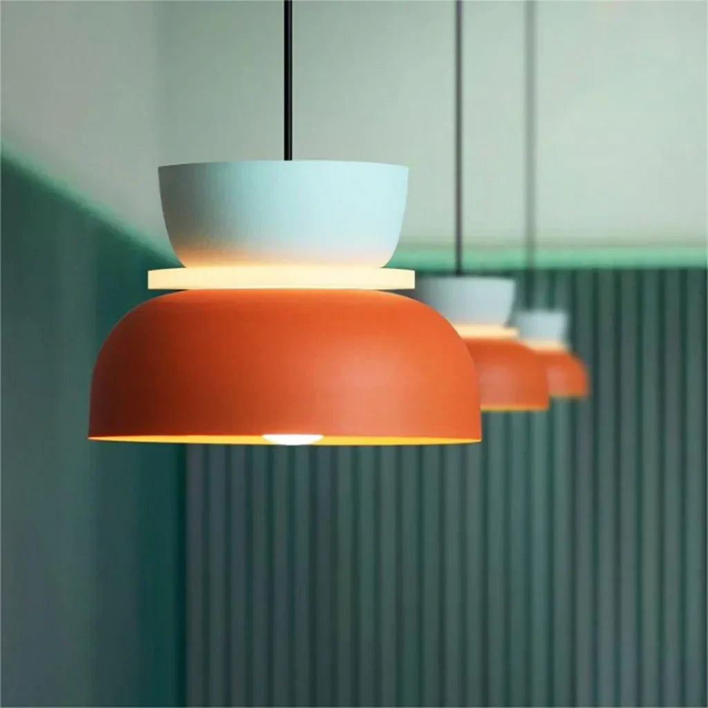 Colourfull Bowl Scandinavian Pendant Light