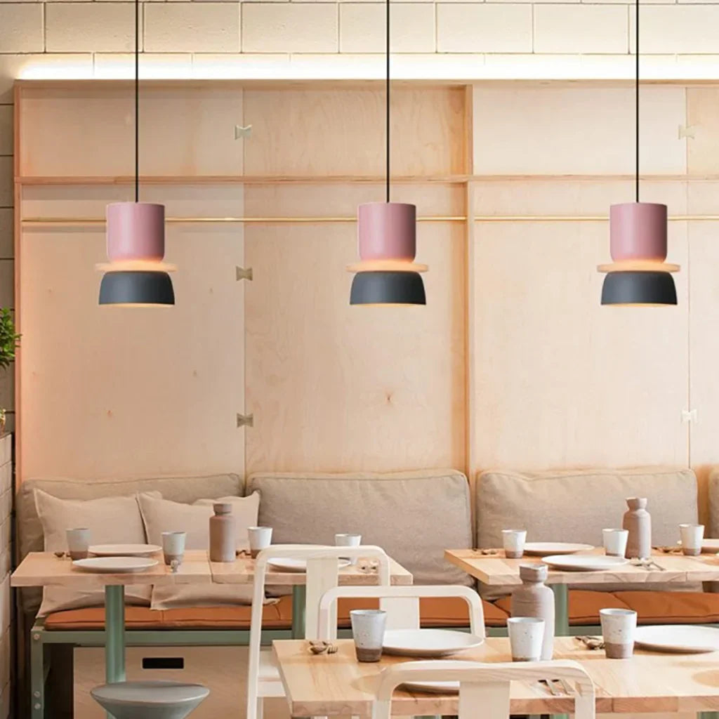 Colourfull Bowl Scandinavian Pendant Light