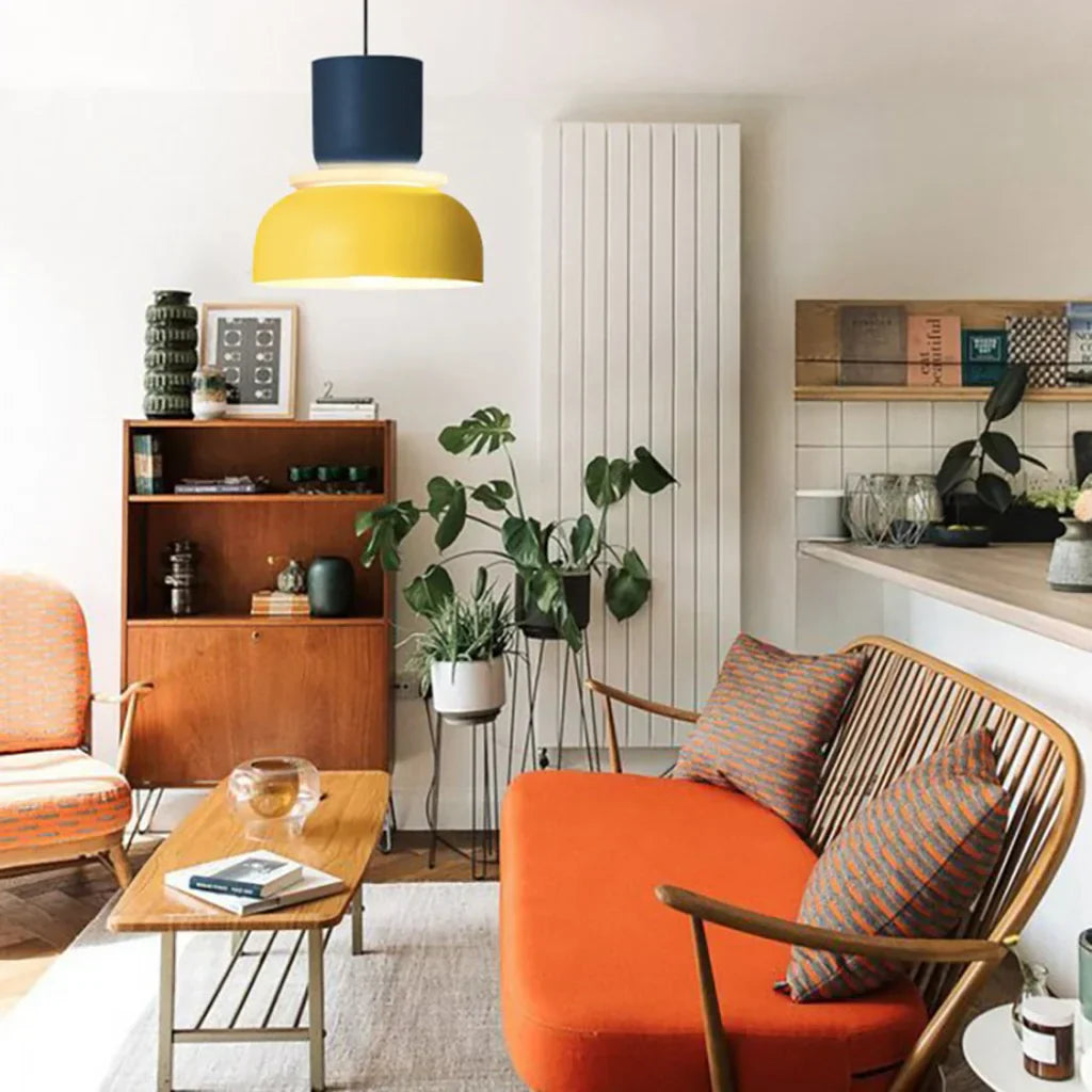 Colourfull Bowl Scandinavian Pendant Light