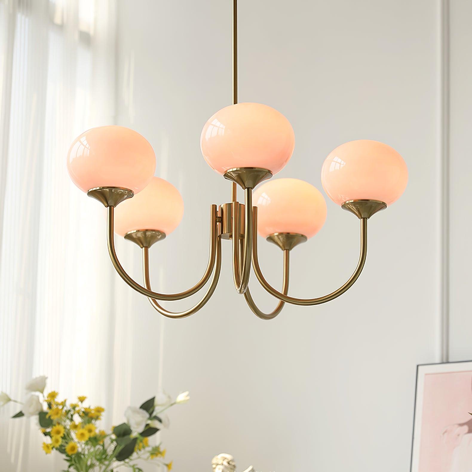 Modern Bubble Chandelier - Globe Style Hanging Light