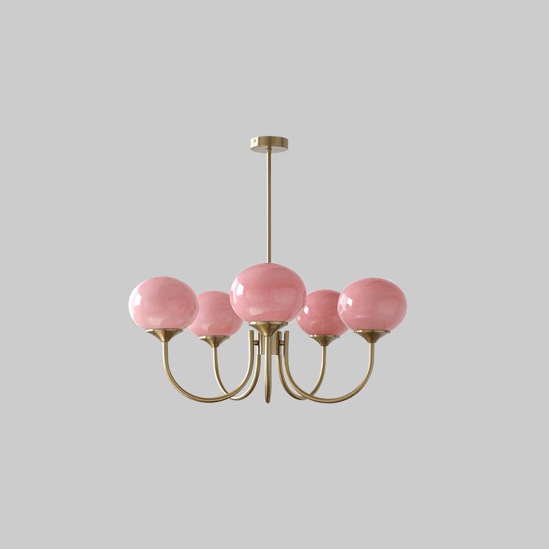 Modern Bubble Chandelier - Globe Style Hanging Light