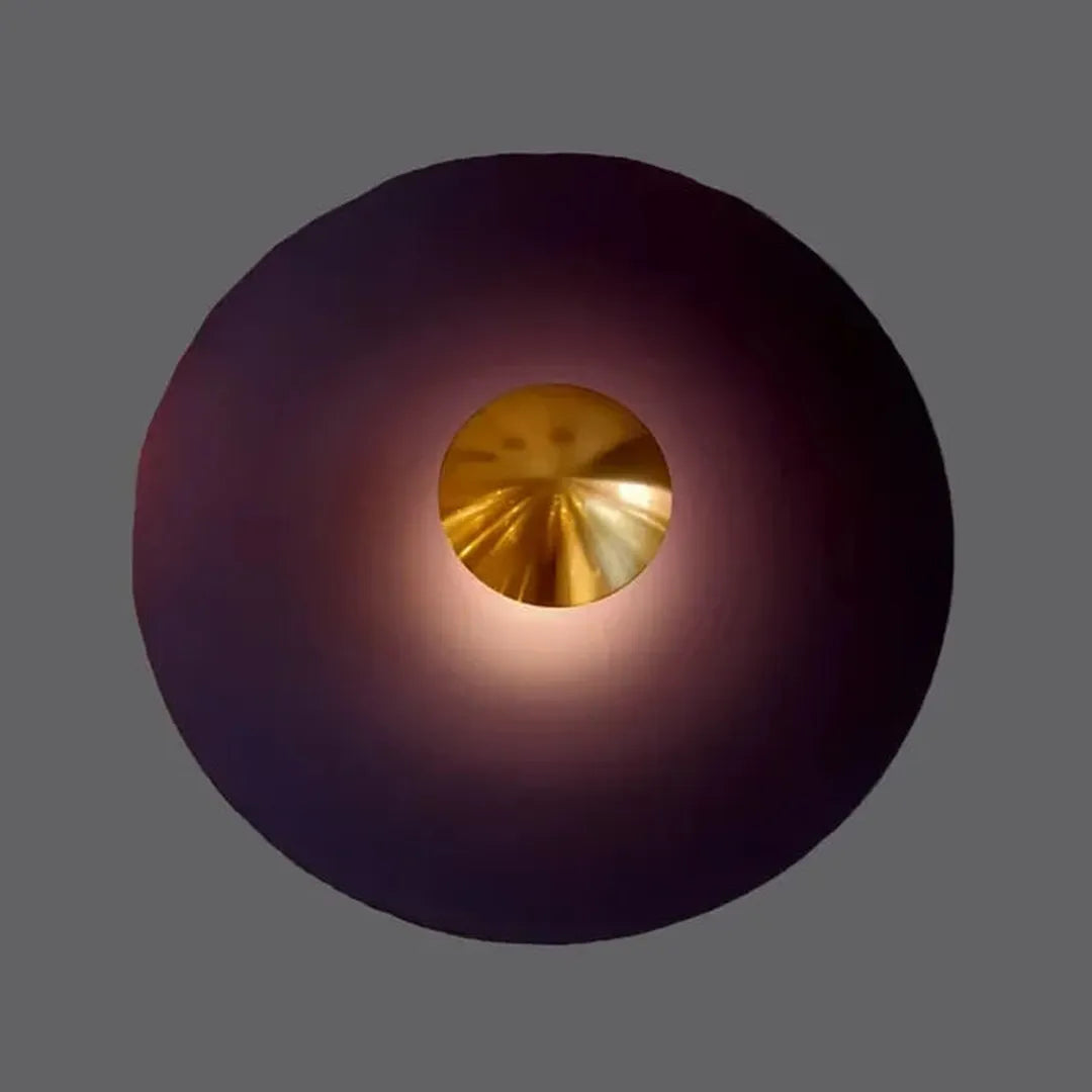 Modern Round LED Lamp Elegant Interiors