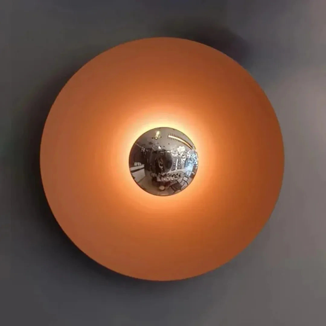 Modern Round LED Lamp Elegant Interiors