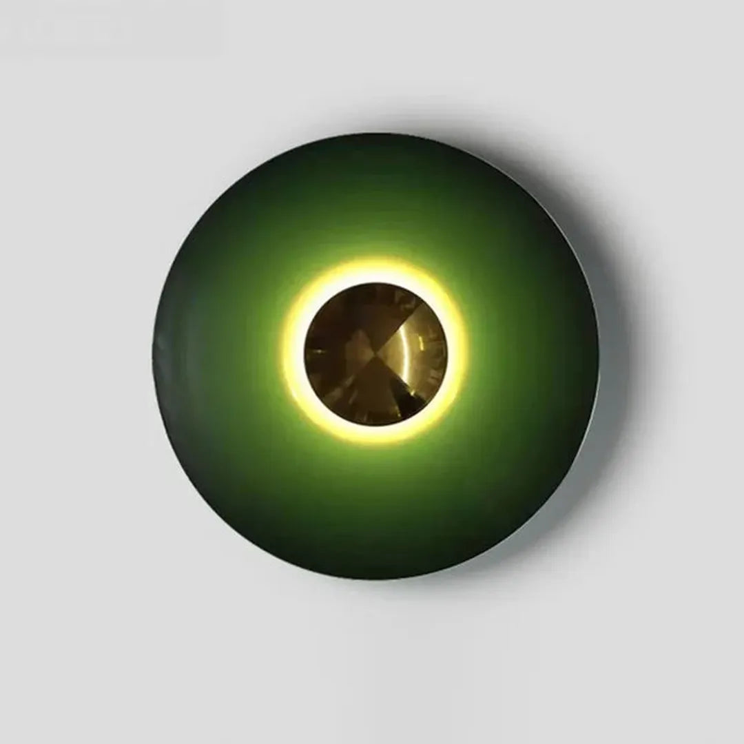 Modern Round LED Lamp Elegant Interiors