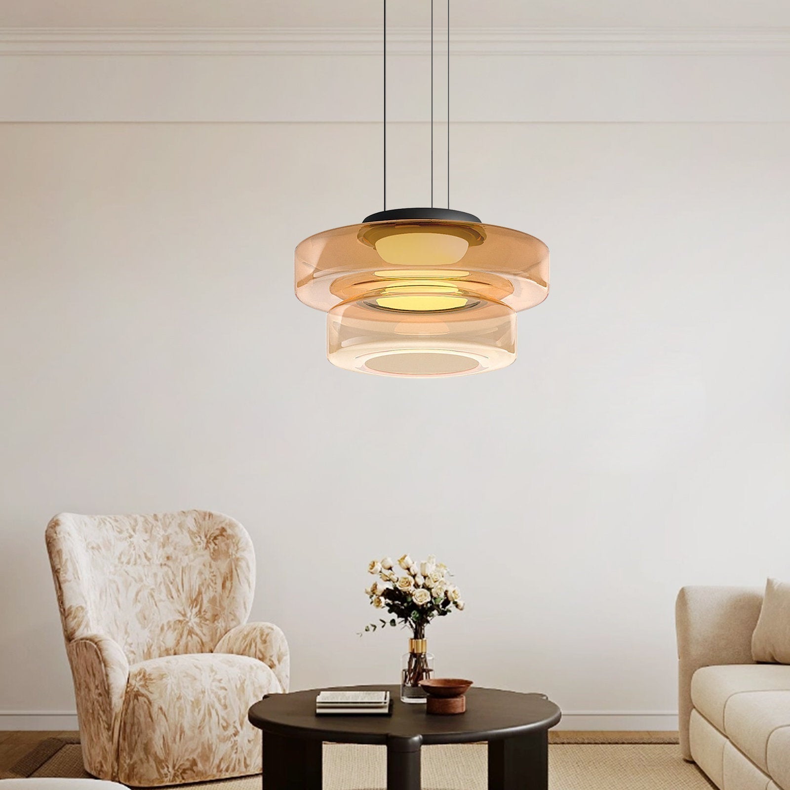 Tiered Pendant Light – Multi-Layered Ceiling Lamp