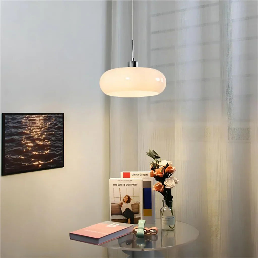 Glass Round Pendant Light