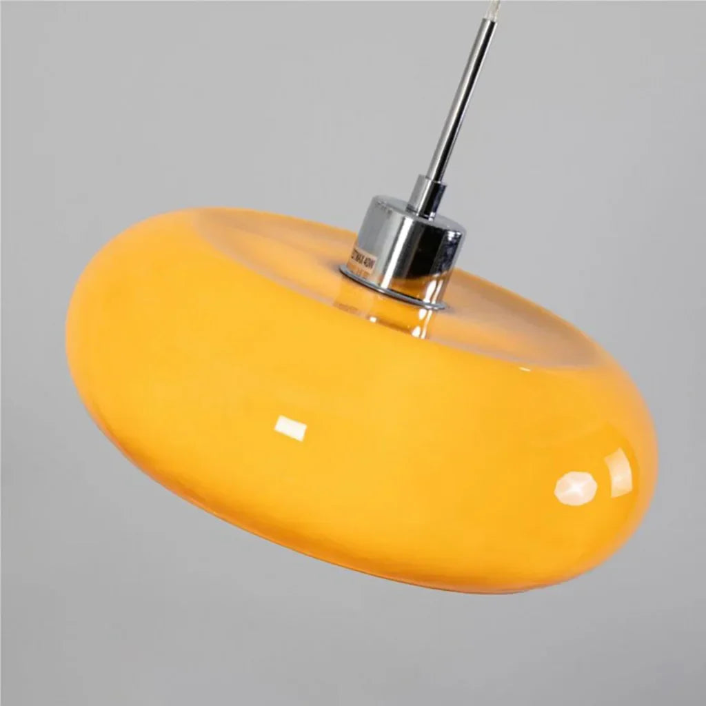 Glass Round Pendant Light