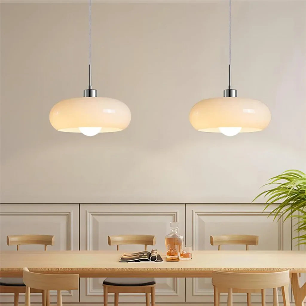 Glass Round Pendant Light
