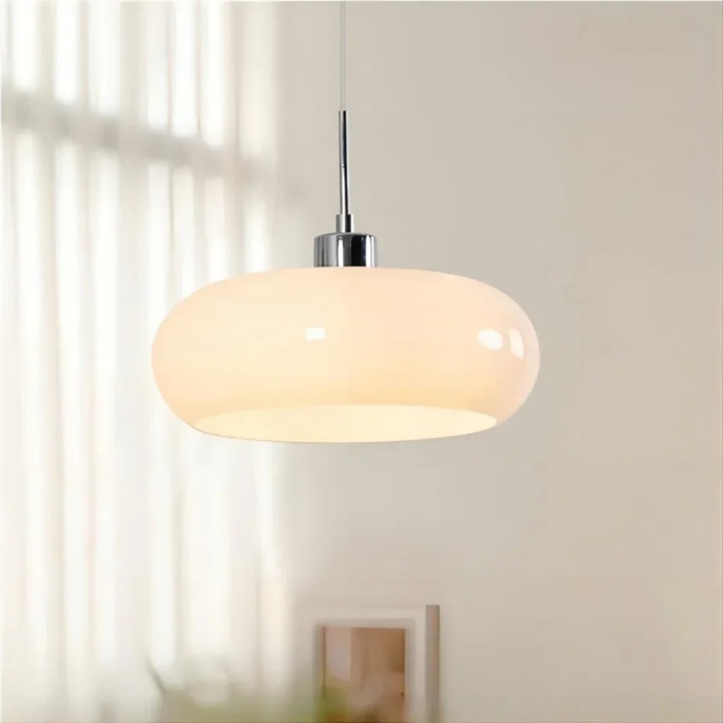 Glass Round Pendant Light
