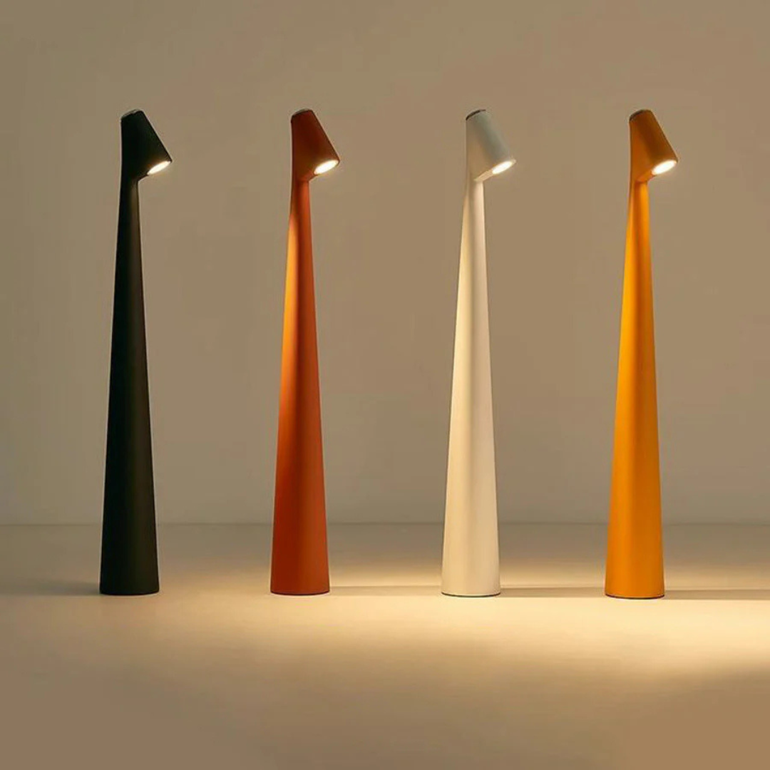 Cordless LED Table Lamp – Rechargeable Battery Powered Desk Light