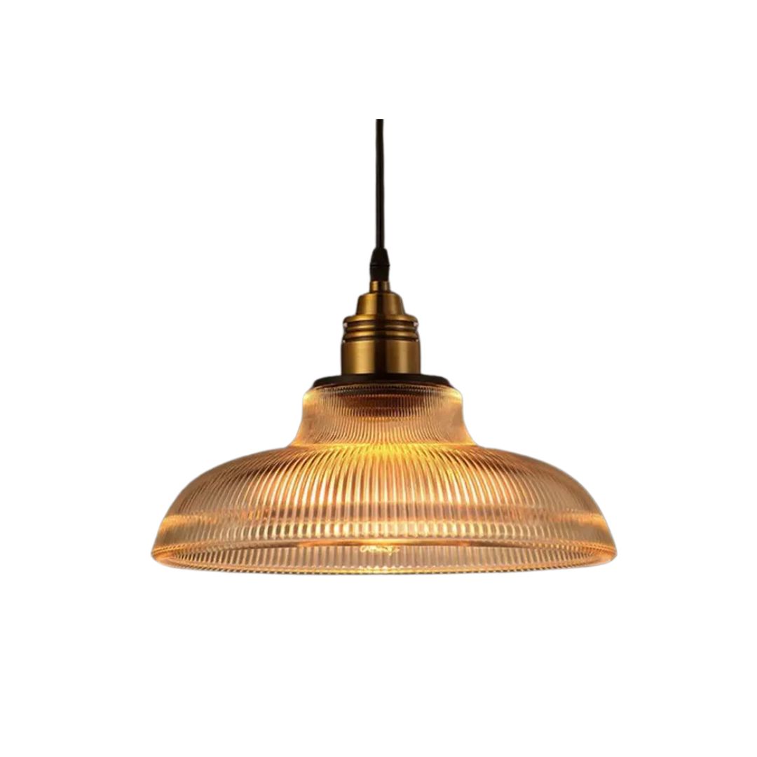 Modern Round Transparent Pendant Light – Translucent Hanging Ceiling Lamp