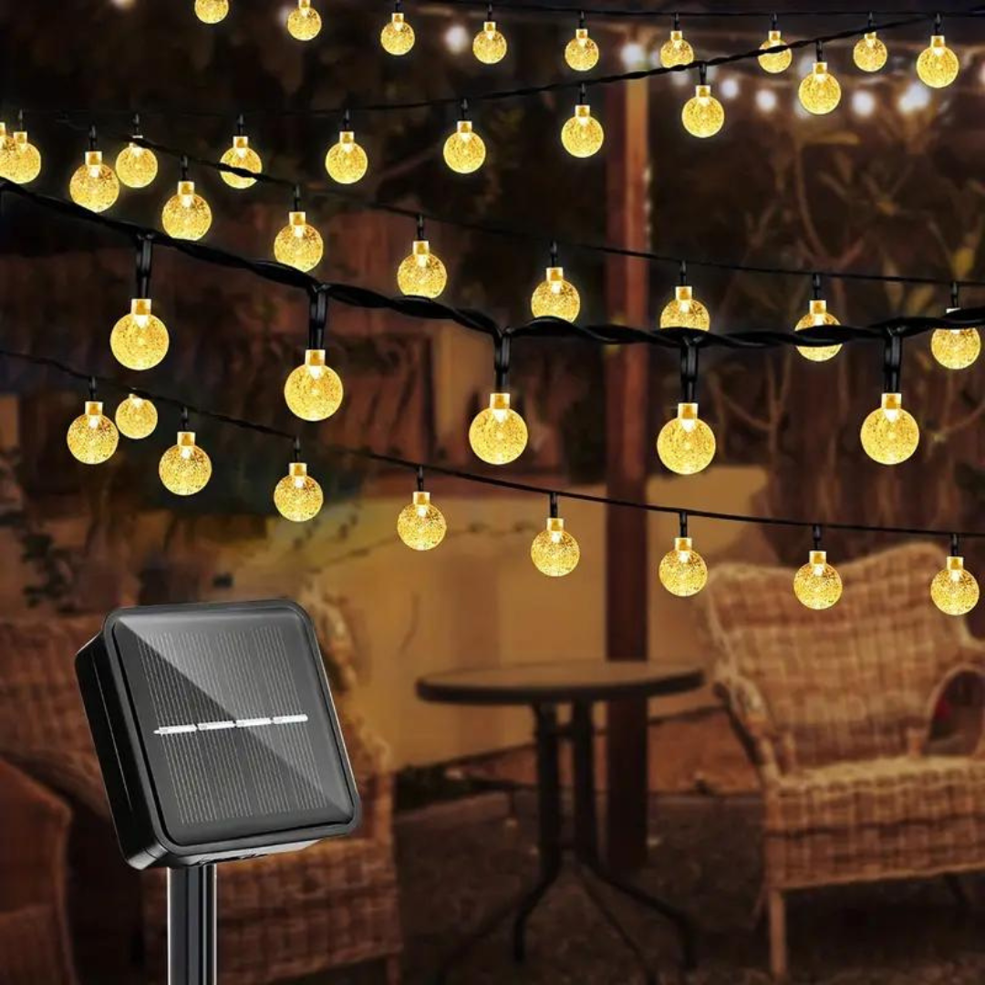 Solar String Lights for Outdoors