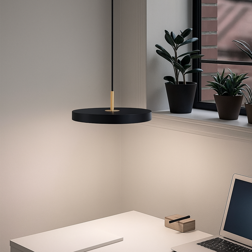 Round LED Pendant Light Modern Minimalist
