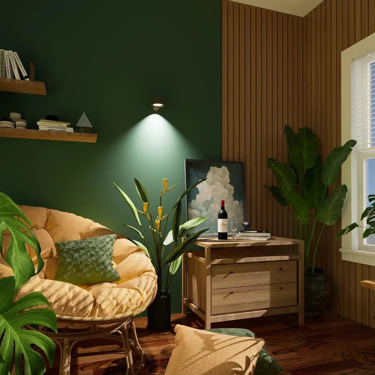 Rechargeable LED Wall Lamp