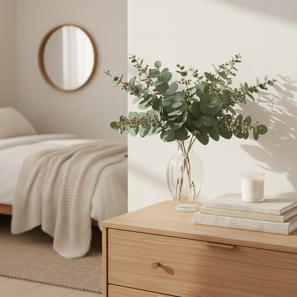 Real-Touch Artificial Eucalyptus