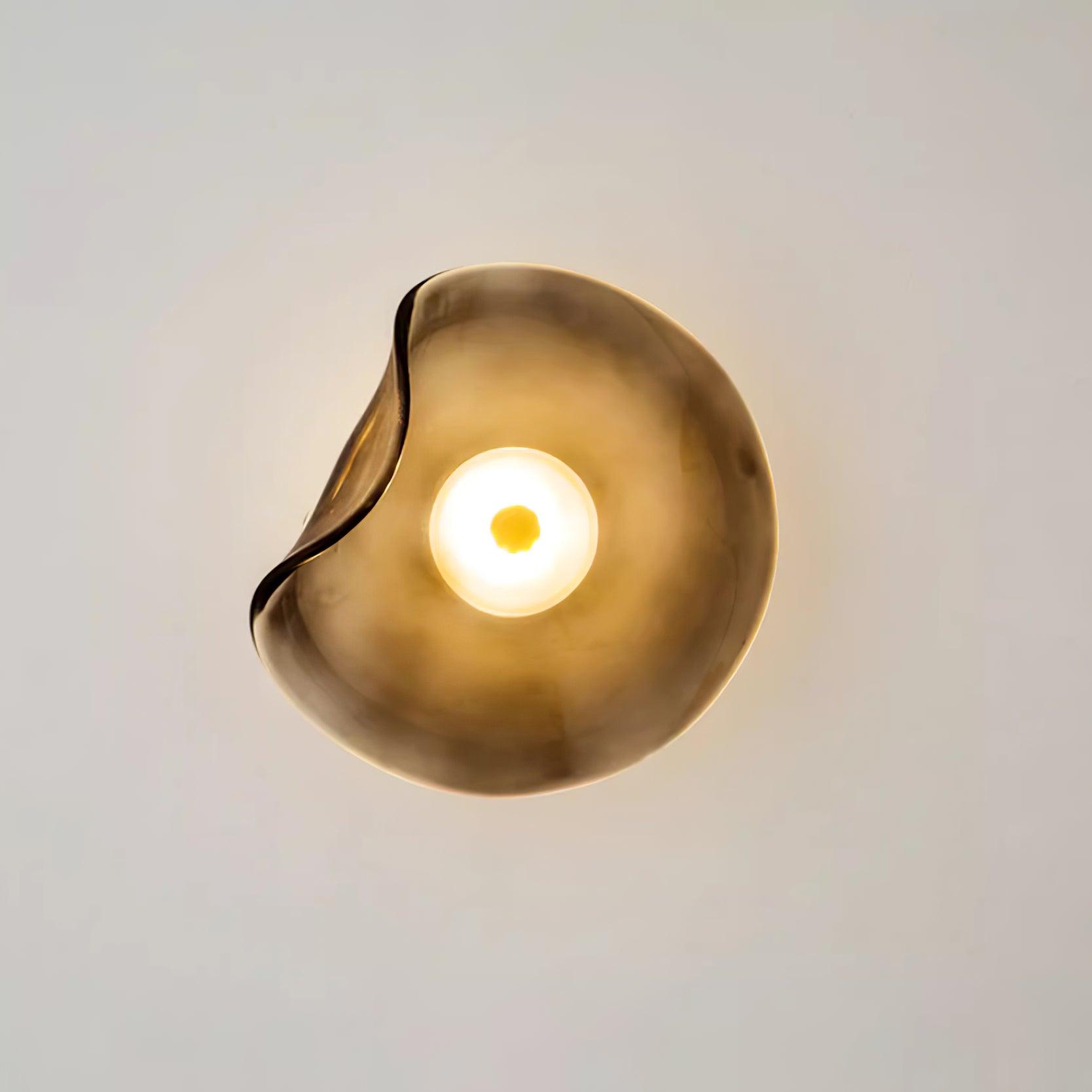 Circular LED Wall Sconce – Round Interior Wall Light