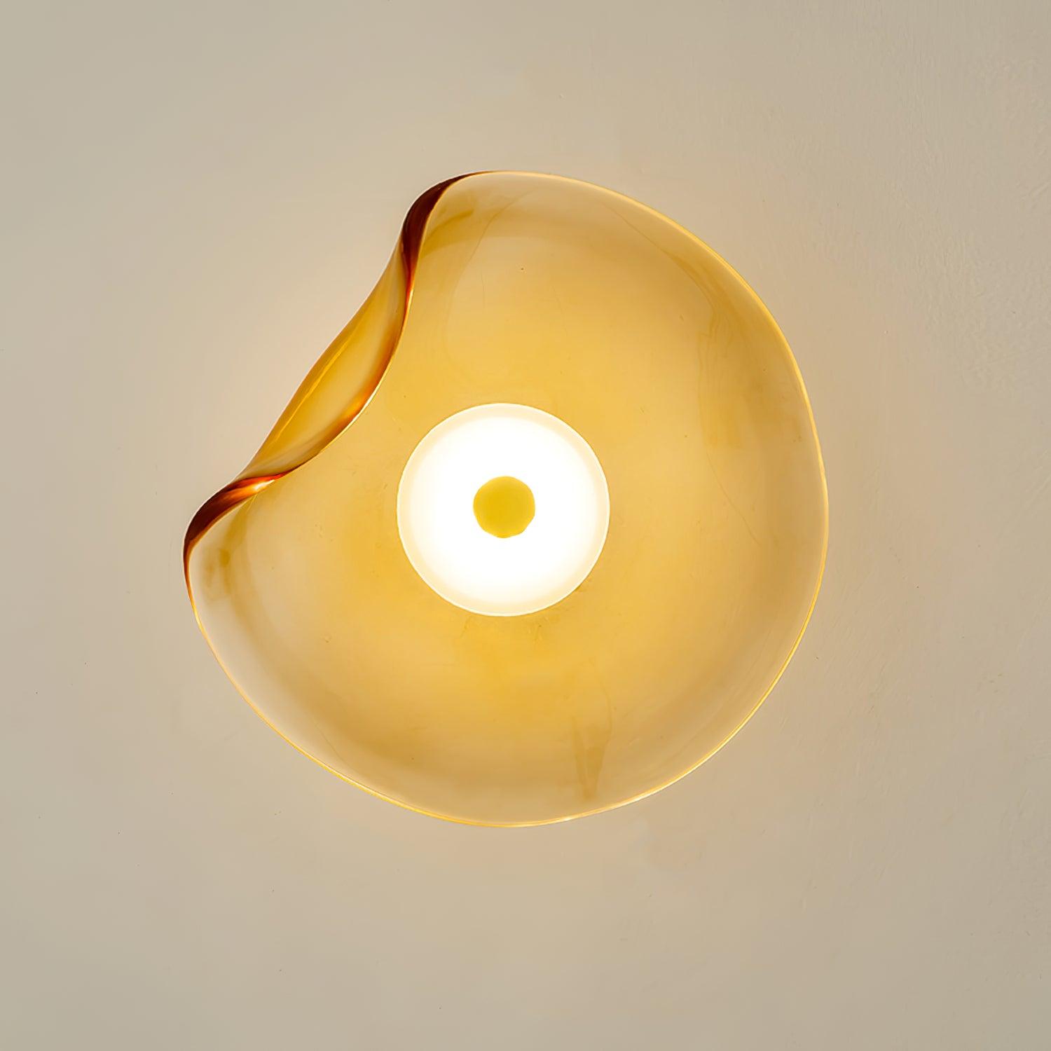 Circular LED Wall Sconce – Round Interior Wall Light