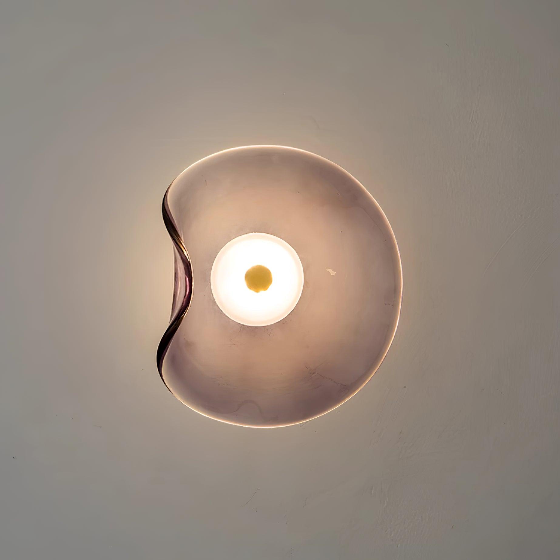 Circular LED Wall Sconce – Round Interior Wall Light