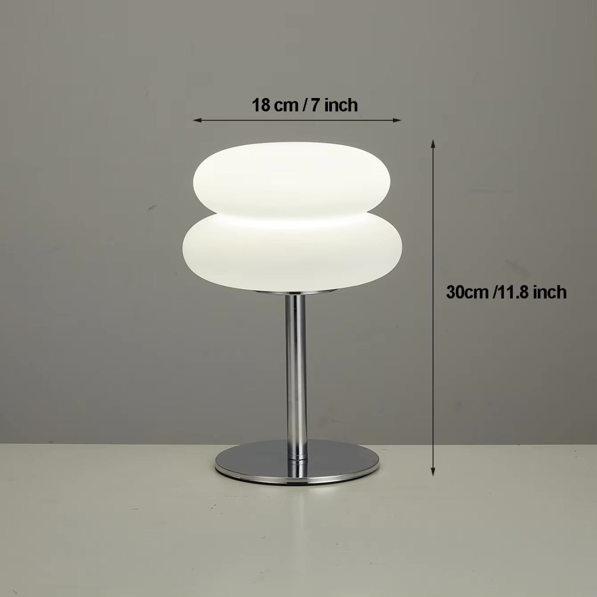 Dimmable Glass Table Lamp